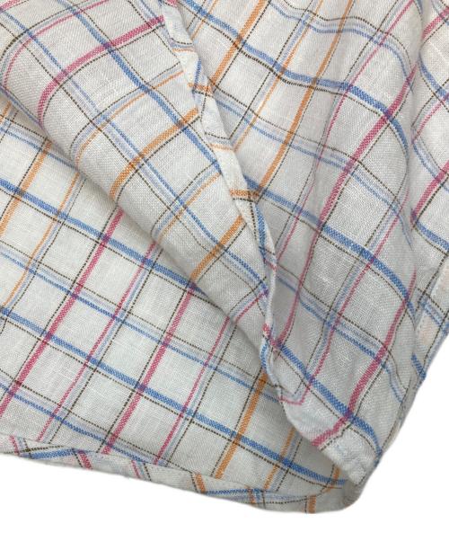 BROOKS BROTHERS（ブルックスブラザーズ）BROOKS BROTHERS (ブルックスブラザーズ) リネンボタンダウンシャツ ホワイト サイズ:XLの古着・服飾アイテム