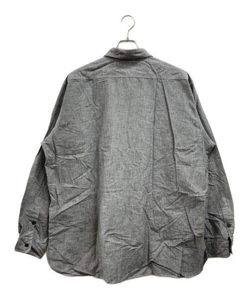 POLO RALPH LAUREN（ポロ・ラルフローレン）POLO RALPH LAUREN (ポロ・ラルフローレン) シャンブレーシャツ グレー サイズ:XLの古着・服飾アイテム