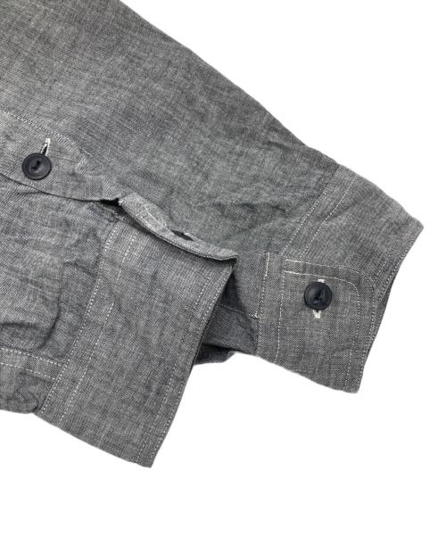 POLO RALPH LAUREN（ポロ・ラルフローレン）POLO RALPH LAUREN (ポロ・ラルフローレン) シャンブレーシャツ グレー サイズ:XLの古着・服飾アイテム