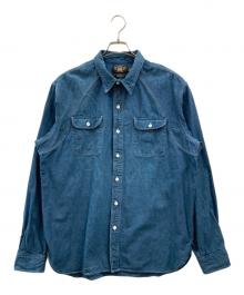 RRL（ダブルアールエル）の古着「デニムシャツ」｜インディゴ