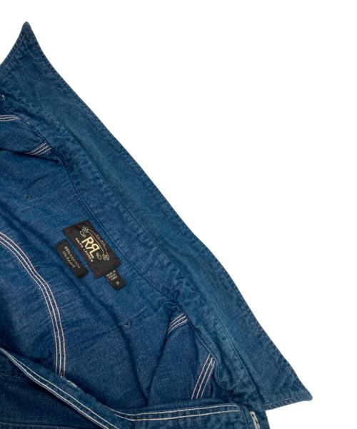 RRL（ダブルアールエル）RRL (ダブルアールエル) デニムシャツ インディゴ サイズ:XLの古着・服飾アイテム