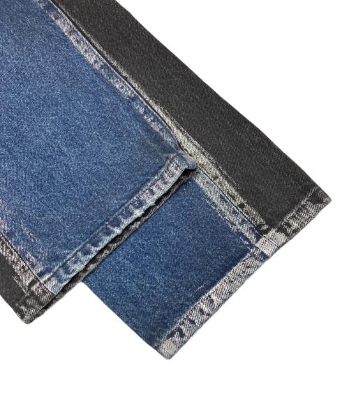 TANAKA（タナカ）TANAKA (タナカ) THE STRAIGHT JEAN TROUSERS インディゴ サイズ:26の古着・服飾アイテム