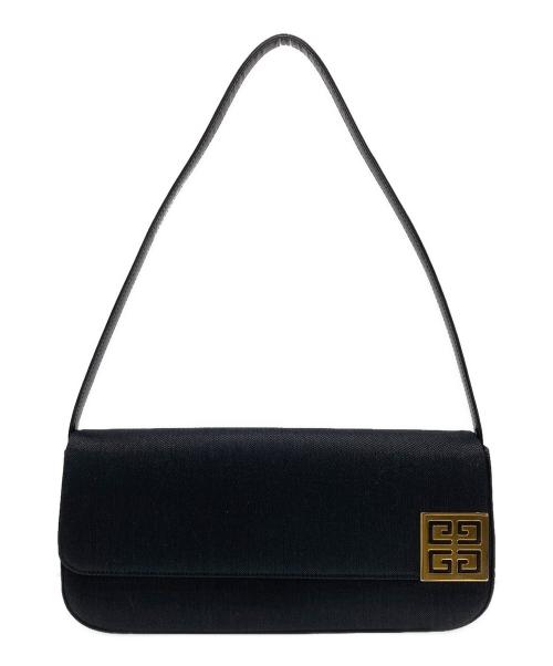 GIVENCHY（ジバンシィ）GIVENCHY (ジバンシィ) ロゴフォーマルバッグ ブラックの古着・服飾アイテム