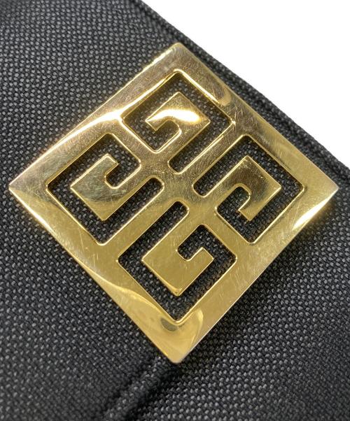 GIVENCHY（ジバンシィ）GIVENCHY (ジバンシィ) ロゴフォーマルバッグ ブラックの古着・服飾アイテム