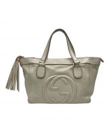 GUCCI（グッチ）の古着「ソーホートートバッグ」｜アイボリー