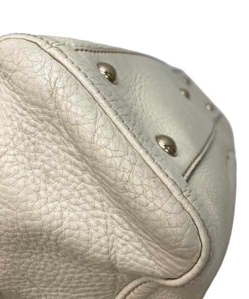 GUCCI（グッチ）GUCCI (グッチ) ソーホートートバッグ アイボリーの古着・服飾アイテム