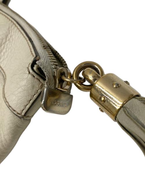 GUCCI（グッチ）GUCCI (グッチ) ソーホートートバッグ アイボリーの古着・服飾アイテム