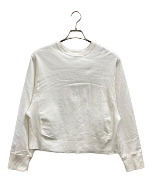 R.H.Vintage（ロンハーマン・ヴィンテージ）R.H.Vintage (ロンハーマン・ヴィンテージ) Cut Off Sweat Shirt ホワイト サイズ:Sの古着・服飾アイテム