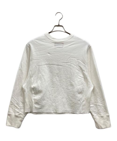 R.H.Vintage（ロンハーマン・ヴィンテージ）R.H.Vintage (ロンハーマン・ヴィンテージ) Cut Off Sweat Shirt ホワイト サイズ:Sの古着・服飾アイテム