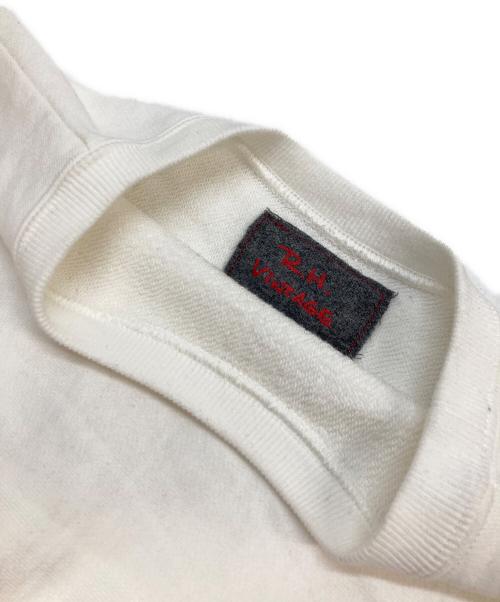 R.H.Vintage（ロンハーマン・ヴィンテージ）R.H.Vintage (ロンハーマン・ヴィンテージ) Cut Off Sweat Shirt ホワイト サイズ:Sの古着・服飾アイテム