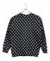 GUCCI (グッチ) ポルカドットロゴスウェット ブラック サイズ:M：32000円