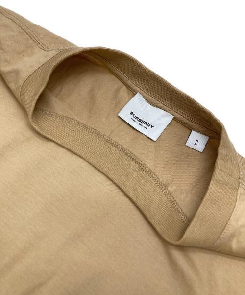 BURBERRY（バーバリー）BURBERRY (バーバリー) Location Print Cotton Oversized T-shirt ベージュ サイズ:Sの古着・服飾アイテム
