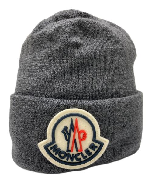 MONCLER（モンクレール）MONCLER (モンクレール) ニット帽 グレーの古着・服飾アイテム