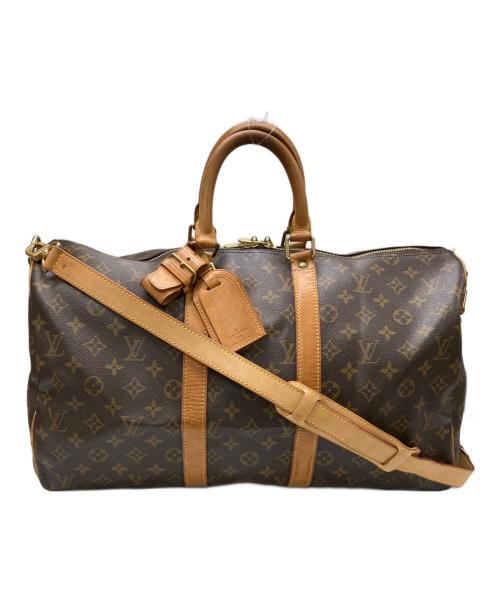 LOUIS VUITTON（ルイ ヴィトン）LOUIS VUITTON (ルイ ヴィトン) トラベルバッグ ブラウンの古着・服飾アイテム