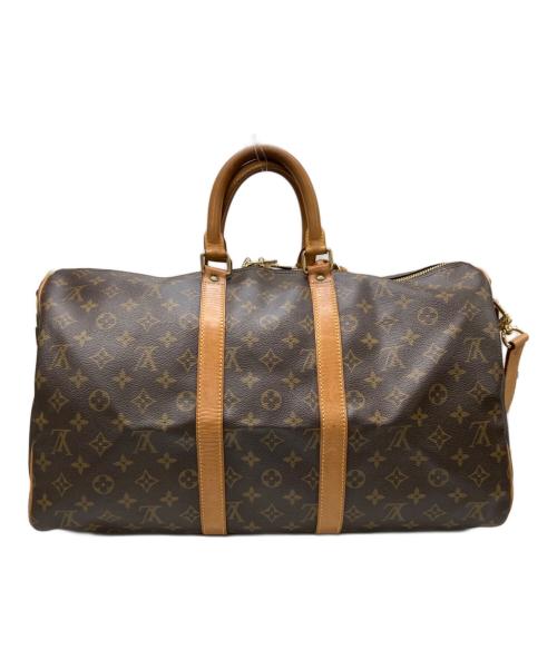 LOUIS VUITTON（ルイ ヴィトン）LOUIS VUITTON (ルイ ヴィトン) トラベルバッグ ブラウンの古着・服飾アイテム