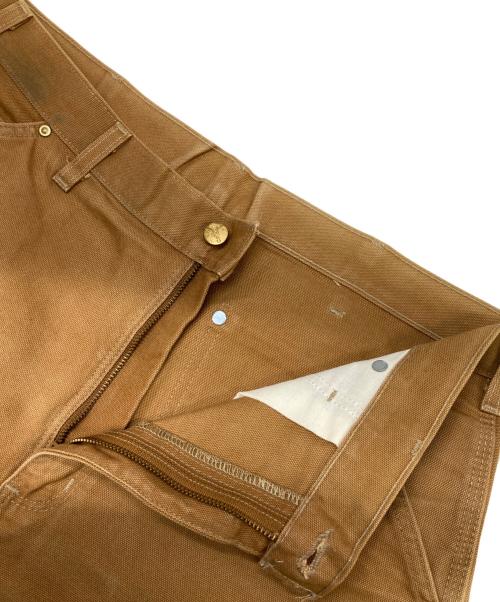 CarHartt（カーハート）CarHartt (カーハート) ダブルニーペインターパンツ ブラウン サイズ:34×32の古着・服飾アイテム
