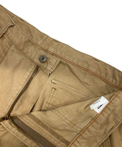 IRON HEART（アイアンハート）IRON HEART (アイアンハート) ベイカーパンツ ブラウン サイズ:W36の古着・服飾アイテム