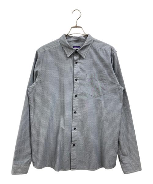 Patagonia（パタゴニア）Patagonia (パタゴニア) チェックシャツ グレー サイズ:Lの古着・服飾アイテム