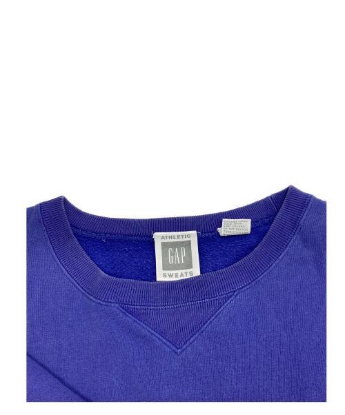 OLD GAP（オールドギャップ）OLD GAP (オールドギャップ) 前V無地スウェット パープル サイズ:Lの古着・服飾アイテム