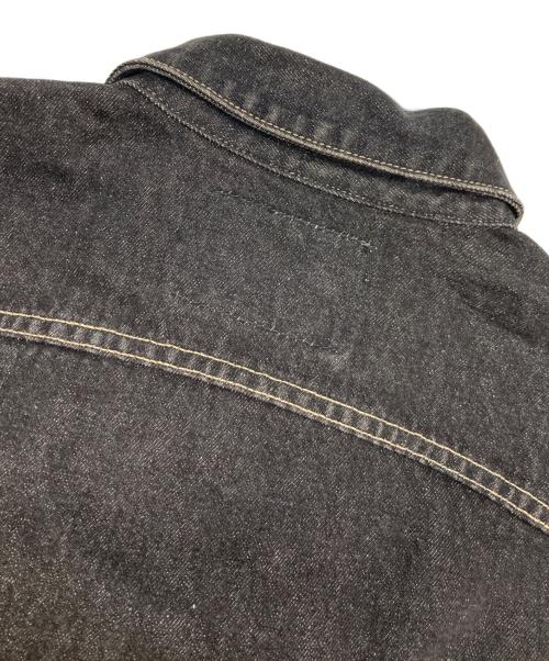GUESS JEANS（ゲス ジーンズ）GUESS JEANS (ゲス ジーンズ) デニムジャケット ブラック サイズ:XLの古着・服飾アイテム