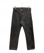 LEVI'Sリーバイス）の古着「後染め501デニムパンツ」｜ブラック
