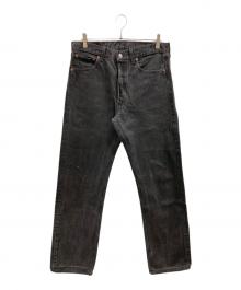 LEVI'S（リーバイス）の古着「後染め501デニムパンツ」｜ブラック