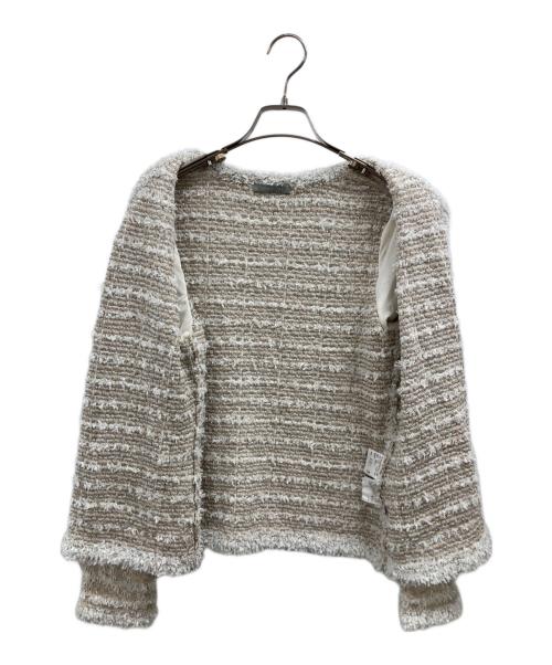 theory luxe（セオリーリュクス）theory luxe (セオリーリュクス) ツイードセットアップ ベージュ サイズ:38の古着・服飾アイテム