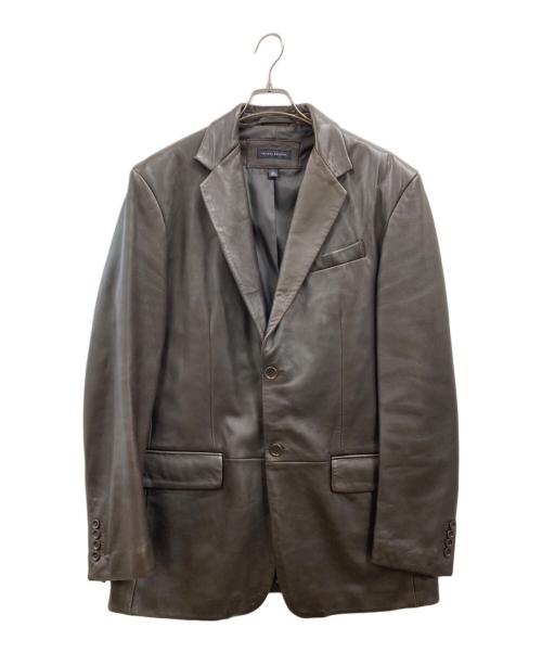BANANA REPUBLIC（バナナリパブリック）BANANA REPUBLIC (バナナリパブリック) レザーコート ブラウン サイズ:Lの古着・服飾アイテム