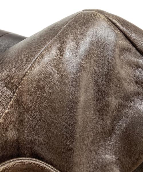 BANANA REPUBLIC（バナナリパブリック）BANANA REPUBLIC (バナナリパブリック) レザーコート ブラウン サイズ:Lの古着・服飾アイテム