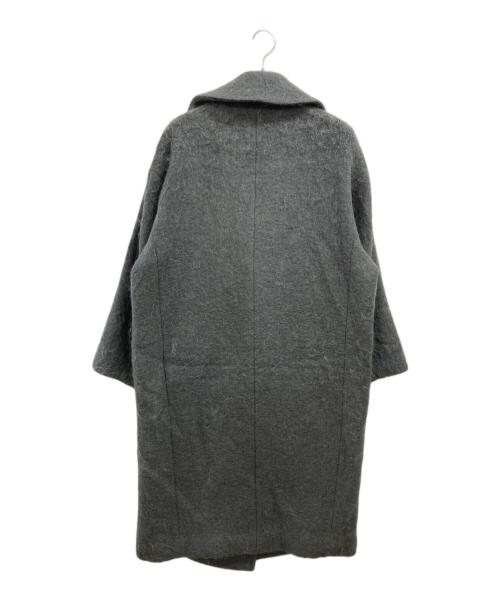 uncrave（アンクレイヴ）uncrave (アンクレイヴ) シャギー オーバーコート グレー サイズ:2の古着・服飾アイテム