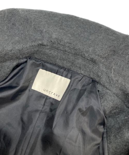 uncrave（アンクレイヴ）uncrave (アンクレイヴ) シャギー オーバーコート グレー サイズ:2の古着・服飾アイテム