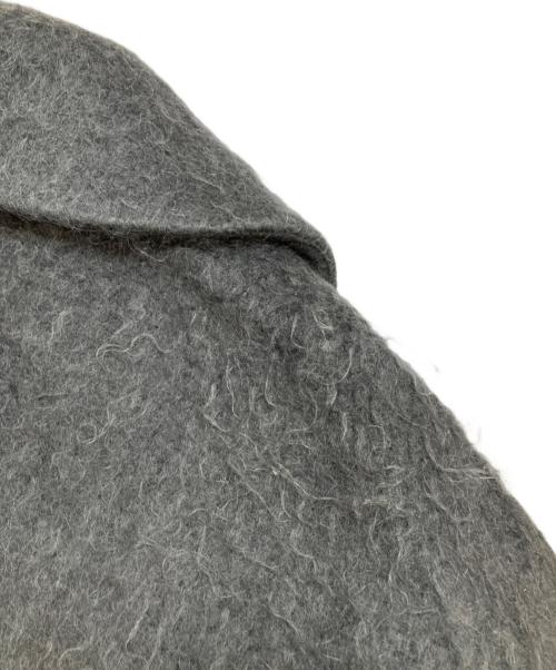 uncrave（アンクレイヴ）uncrave (アンクレイヴ) シャギー オーバーコート グレー サイズ:2の古着・服飾アイテム