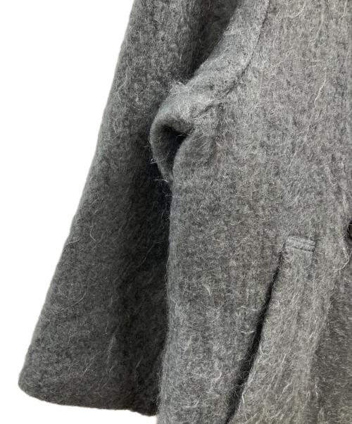 uncrave（アンクレイヴ）uncrave (アンクレイヴ) シャギー オーバーコート グレー サイズ:2の古着・服飾アイテム