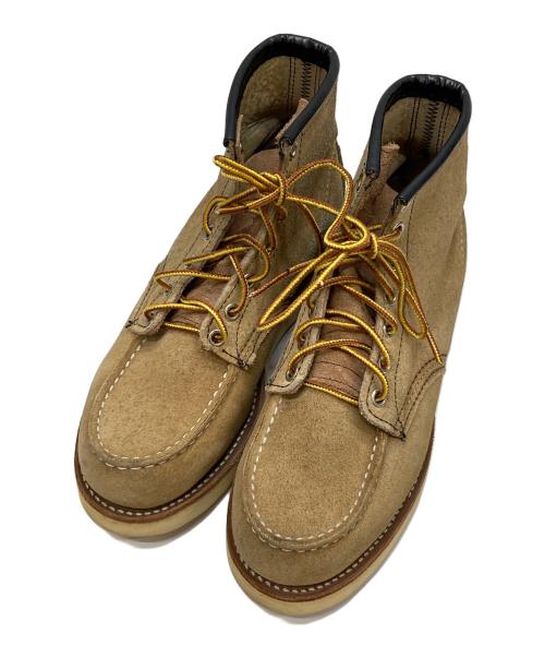 RED WING（レッドウィング）RED WING (レッドウィング) スエード アイリッシュセッター ベージュ サイズ:UK4 1/2の古着・服飾アイテム