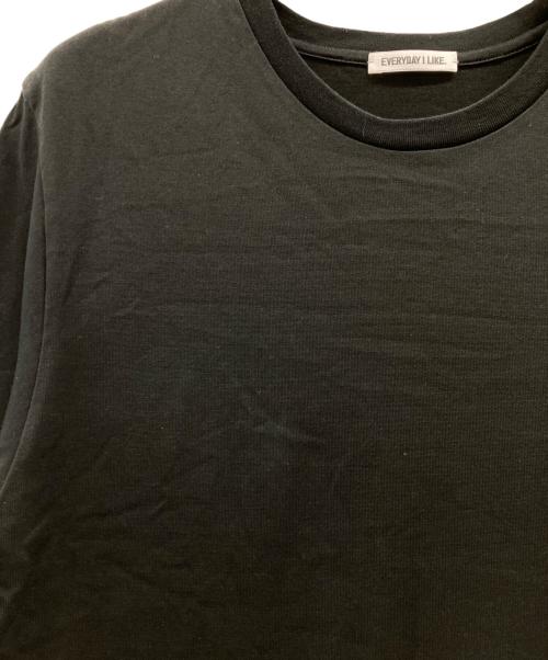 EVERYDAY I LIKE.（エヴリデイ アイ ライク）EVERYDAY I LIKE. (エヴリデイ アイ ライク) Royal Organic Cotton ドレス ブラック サイズ:不明（実寸参照）の古着・服飾アイテム