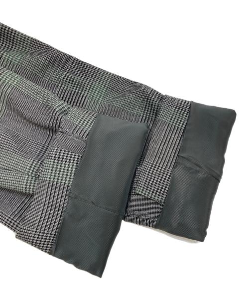 UNTITLED（アンタイトル）UNTITLED (アンタイトル) チェック柄ダブルブレストジャケット グレー サイズ:Sの古着・服飾アイテム