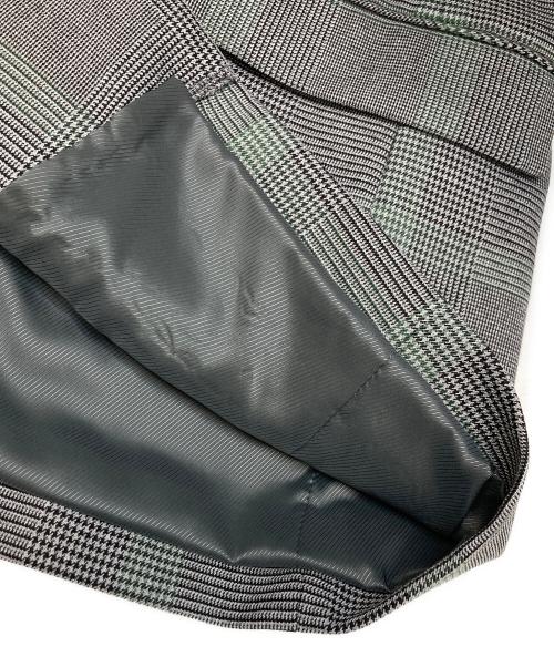 UNTITLED（アンタイトル）UNTITLED (アンタイトル) チェック柄ダブルブレストジャケット グレー サイズ:Sの古着・服飾アイテム