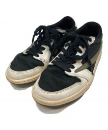 NIKE×Travis Scott（ナイキ×トラヴィススコット）の古着「Women's Air Jordan 1 Low OG "Medium Olive"」｜グリーン×ブラック×ホワイト