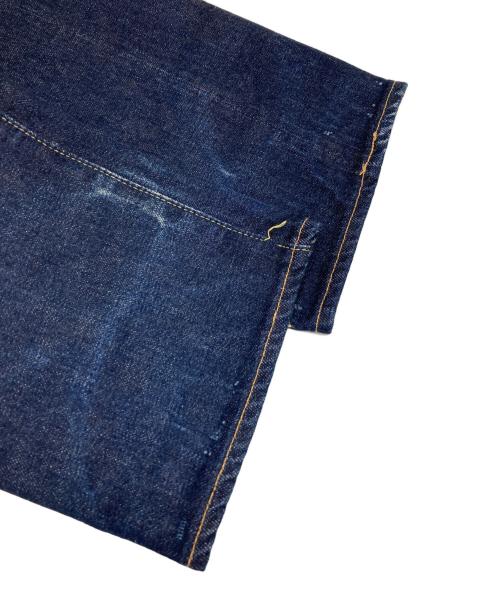 BONCOURA（ボンクラ）BONCOURA (ボンクラ) シンチバックボタンフライデニムパンツ インディゴ サイズ:W32の古着・服飾アイテム