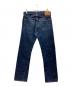 BONCOURA (ボンクラ) シンチバックボタンフライデニムパンツ インディゴ サイズ:W32：15000円