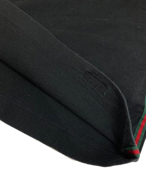 GUCCI（グッチ）GUCCI (グッチ) ヘンリーネックカットソー ブラック サイズ:Sの古着・服飾アイテム