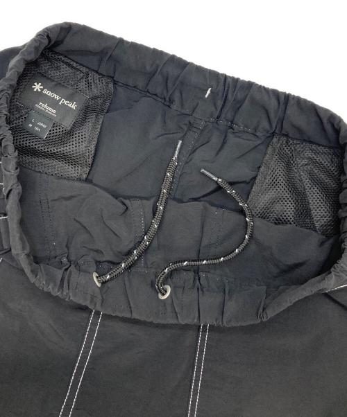Snow peak（スノーピーク）Snow peak (スノーピーク) キャンピングユーティリティーショーツ ブラック サイズ:Lの古着・服飾アイテム