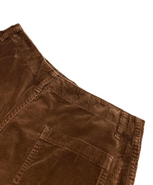 STANDARD CALIFORNIA（スタンダードカリフォルニア）STANDARD CALIFORNIA (スタンダードカリフォルニア) コーデュロイハーフパンツ ブラウン サイズ:W30の古着・服飾アイテム