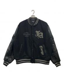 X-LARGE（エクストララージ）の古着「VARSITY JACKET」｜ブラック