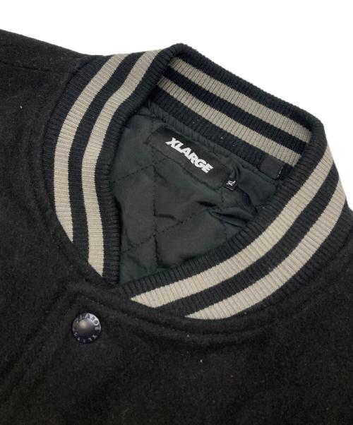 X-LARGE（エクストララージ）X-LARGE (エクストララージ) VARSITY JACKET ブラック サイズ:XLの古着・服飾アイテム