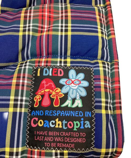 Coachtopia（コーチトピア）Coachtopia (コーチトピア) ループ トート・プラッド キルティング/2WAYショルダーバッグ マルチカラーの古着・服飾アイテム