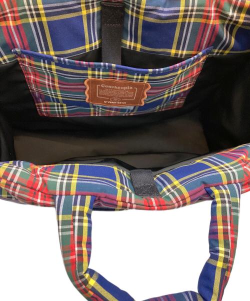 Coachtopia（コーチトピア）Coachtopia (コーチトピア) ループ トート・プラッド キルティング/2WAYショルダーバッグ マルチカラーの古着・服飾アイテム