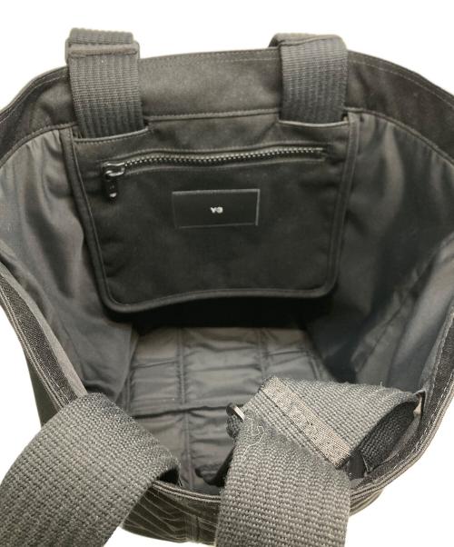 Y-3（ワイスリー）Y-3 (ワイスリー) ロゴトートバッグ ブラック 未使用品の古着・服飾アイテム