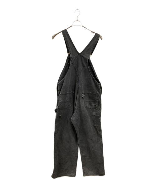 CarHartt（カーハート）CarHartt (カーハート) ダック地ダブルニーオーバーオール ブラック サイズ:Freeの古着・服飾アイテム