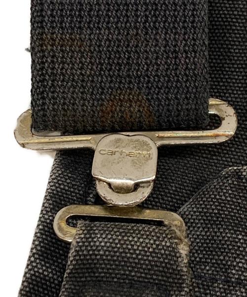 CarHartt（カーハート）CarHartt (カーハート) ダック地ダブルニーオーバーオール ブラック サイズ:Freeの古着・服飾アイテム